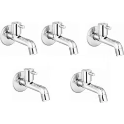 Prestige Dove Brass Chrome Finish Long Body Bib Tap (Pack of 5)-picture-26