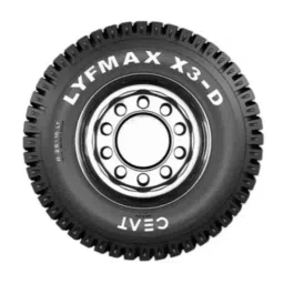 Ceat 4.50-10 LYFMAX X3 D Last Mile Bias 8 PR Tyre &a; Tube Fitted-picture-20