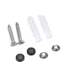 ZAP Plastic White Bathroom Cabinet Shelves with Mirror image 3