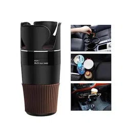 Kozdiko 4-in-1 Multifunctional Car Cup/Drink Holder Expander Adapter with 360 Degree Rotating &a; Adjustable Storage Box for BMW I8 image 3