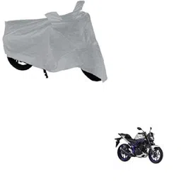 Kozdiko Silver Bike Body Cover with Mirror Pockets for Yamaha MT 03, koz_67813-picture-25