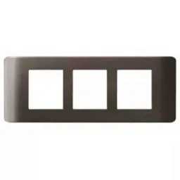 Schneider Electric Zencelo IN8406C(BZ) 6 Module Bronze Grid &a; Cover Frame (Pack of 5)-picture-34