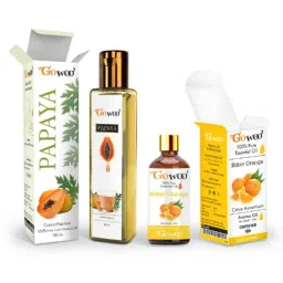 GoWoo 2 Pcs 10ml Natural Bitter Orange Aroma Oil &a; 100ml Papaya Seed Oil Set, GWOC180-P6+P181-picture-29