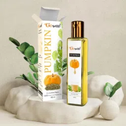 GoWoo 2 Pcs 10ml Natural Therapeutic Grade Cold Pressed Lavender Aroma Oil &a; 100ml Pumpkin Seed Carrier Oil Set, GWOC721-P26+P182 image 3