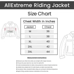 AllExtreme Speedo Polyester Red Bike Riding Jacket, Size: M image 5
