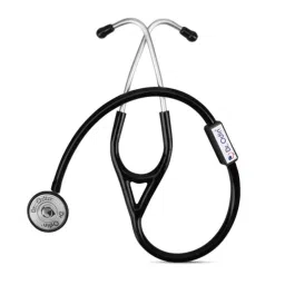 Dr Odin Black Single Head Chest Piece Stethoscope with Brass Frame for Doctor &a; Medical Student, OST001-picture-40