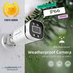 Cybernautt 2.4MP Full Colour HD Indoor &a; Outdoor CCTV Combo Kit with 8Ch DVR, 6 Bullet Camera, 2 Dome Camera, 8Ch SMPS, 50m Cable, 2TB HDD &a; Connector image 3