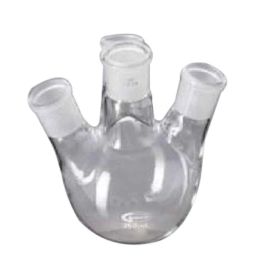 Glassco 100ml Glass Boro 3.3 Round Bottom Flask with Angular Four Neck, 060.240.03A-picture-39