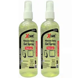 Xcare 2Pcs 200ml yellow Multipurpose Cleaning Gel Spray Gel Set-picture-35