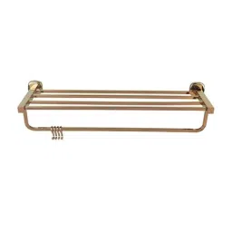 Riya 24 inch Stainless Steel J4 Rose Gold Towel Rack Hanger (Pack of 4)-picture-20