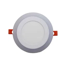 D&s;Mak 9W White &a; Blue Round LED Conceal Panel Light (Pack of 10) image 2