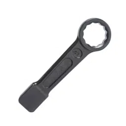 Eastman 60mm Chrome Vanadium Steel Black Slogging Spanner with Ring End, E-2082 image 2