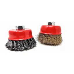 Sauran 75mm Twisted &a; Non Twisted Cup Brush Combo for 4 inch Angle Grinder-picture-31