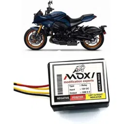 Auto Pearl 12V Black Front &a; Rear Flasher Indicator Light for Indicator Blinker Waterproof Flasher-picture-14