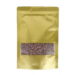 Deera 100x150mm Plastic Gold Ziplock Standee Pouch (Pack of 50)-picture-10