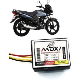 Auto Pearl 12V Black Front &a; Rear Flasher Indicator Light for Sport ES-picture-20