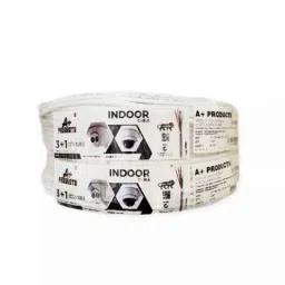 a plus products A+ Products 3+1 Indoor CCTV Cable, Length: 90m-picture-31