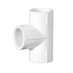 Supreme Aqua Gold 1-1/4 inch SCH 80 UPVC White Equal Tee Fitting image 2