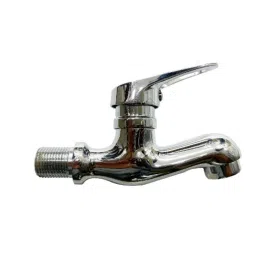 Korus Fly 130x65x15mm Brass Chrome Bib Cock without Flange, 6801 image 4