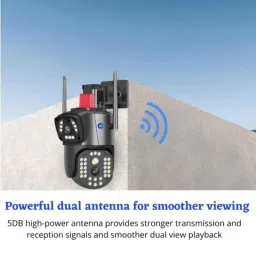 Maizic Smarthome 6MP Outdoor PTZ Smart Wi-Fi Camera with Bidirectional Voice, Intelligent Alarm, Colour Night Vision, Motion &a; Human Detect image 2