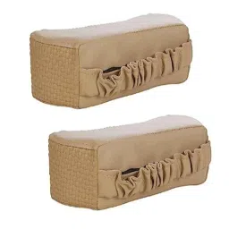 Kozdiko 2 Pcs Memory Foam Beige Neck Rest Cushion Pillow Set for Maruti Eeco-picture-16