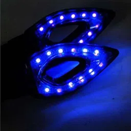 Ramanta 4 Pcs Plastic Blue Front &a; Rear LED Indicator Light Set for KTM Universal Bike image 4