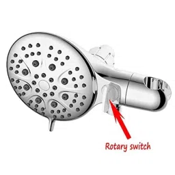 Marcoware 5 inch Chrome Finish Multifunction Shower Head image 4