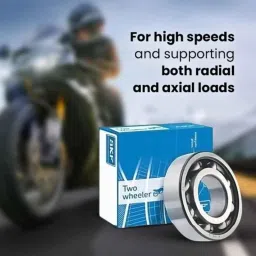 skf automotive SKF 6304/VU350 20x52x15mm Deep Groove Ball Bearing for Two Wheeler image 2