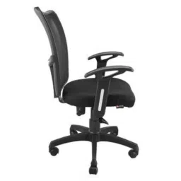 Advanto Black Medium Mesh Back Ergonomic Office Chair with Armrest, ADPN BI 033 image 3