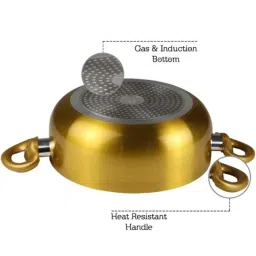 iBELL 4.1L Ceramic Casserole with Glass Lid, IBLCS24C image 4