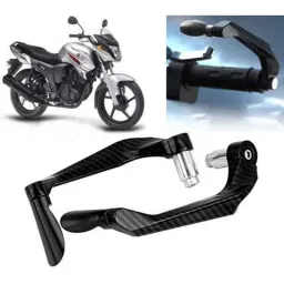 Auto Pearl 2 Pcs Aluminium Carbon Black Brake Clutch Lever Set for Yamaha SZ R-picture-15