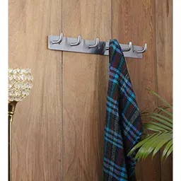 Voltizi 6 Pcs 6 Leg Stainless Steel 304 Grade Satin Finish Wall Mounted Robe Hook Set-image-72