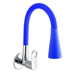 10X BS-54443 Brass Blue Sink Tap with Flexible Silicon Spout-picture-24