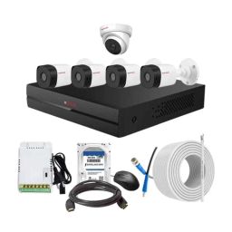 CP Plus 2.4MP Indoor &a; Outdoor CCTV Combo Kit with 8Ch DVR, 4 Bullet 1 Dome Camera, 8Ch SMPS, 70m Cable, 1TB HDD &a; Connector-picture-17