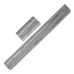 Galio GFS-065 4 Pcs Non-LED Stainless Steel Footstep Door Sill Plate Set for Nissan Micra 2012 image 3