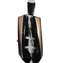 Krayons ABS Black &a; Orange Tail Panel Set for Hero Passion Plus, F582-picture-44