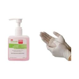 3M Avagard 100ml CHG Handrub (Pack of 2) &a; Generic Ambidextrous Latex Rubber Examination Gloves (Pack of 35)-picture-37