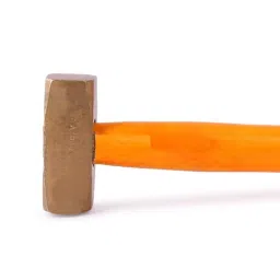 Lovely 4kg Brass Hammer with Wooden Handle image 4