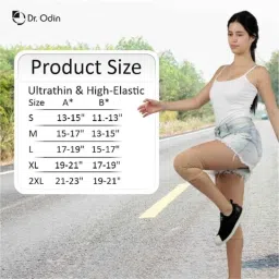 Dr Odin KC-02 Beige Knee Support Cap with 4 Way Stretch Technology for Pain Relief &a; Muscle Pain, Size: L image 4