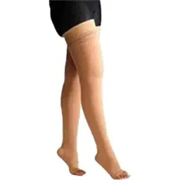 Comprezon 2101-002 Classic Varicose Vein Class-1 Beige Mid Thigh Stockings, Size: S-picture-15