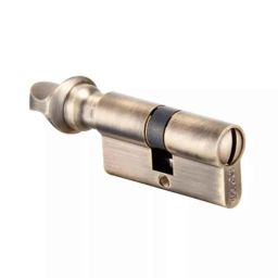 Dorset CL 208 PT 70mm Alloy Steel Antique Brass Finish Euro Profile Pin Cylinder Lock (Pack of 4)-picture-36