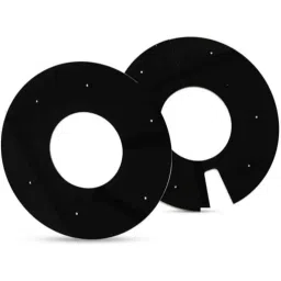 RA Accessories 2 Pcs Acrylic Black Bike Wheel Cover Set for KTM, R15, Ninja, NS &a; Gixer, RAA8BFE4 image 2