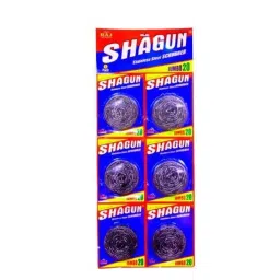 Shagun S-HD86 12 Pcs 15x9cm Nylon Heavy Duty Scrub Pad Strip Set-picture-48