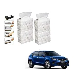 Kozdiko 100 Pulls Dispenser Box Refiller Tissue Paper with 200 Sheets for Toyota Glanza (Pack of 20)-picture-29