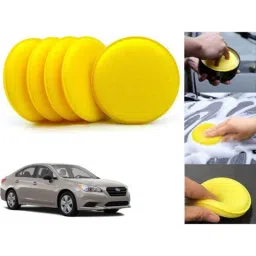 Auto Pearl Polyurethane Beige Washing &a; Waxing Polish Foam Sponge for Legacy (Pack of 5)-picture-24