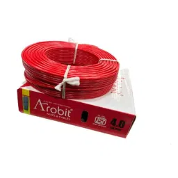 Arobit 0.75 Sqmm 90m Red Single Core FR PVC Insulated Multistrand Single Core Flexible Wire-picture-10