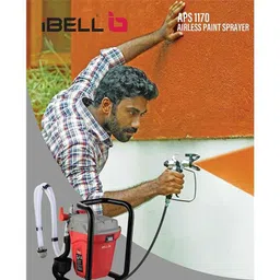 iBELL APS1170 650W 20.7MPa 3000psi 1.1LPM 7.6m Airless Paint Sprayer with Powerful High Pressure Hose image 2