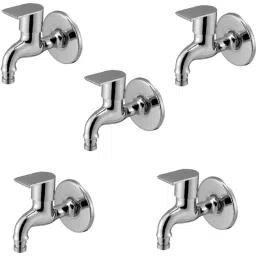 Prestige Waterfall Brass Chrome Finish Washing Machine Bib Cock (Pack of 5)-picture-12