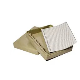 Clear &a; Sure Microscope Slide Box for 25 Silde Storage (Pack of 5) image 2