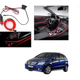 Kozdiko 12V 5m Red Car Interior Decor Neon Strip Light for Mercedes Benz B-Class Electric-picture-29